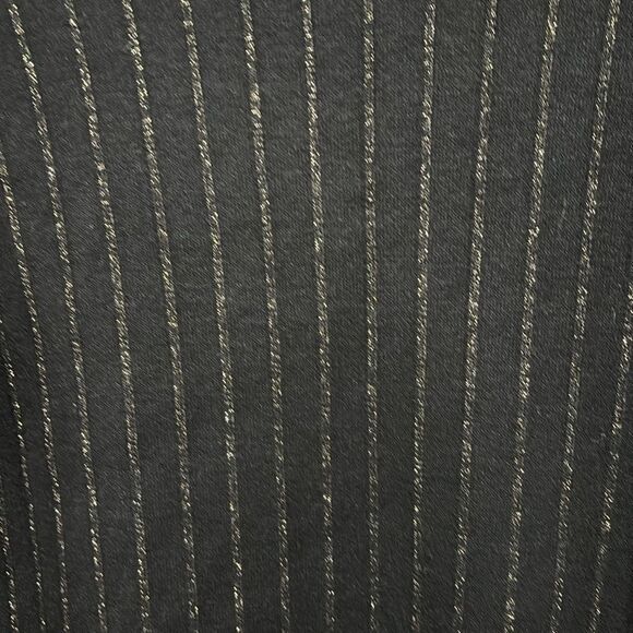 Sundays By We Are Sunday Elon Cardigan Black And Metallic Gold Pinstripes Size 1 - Picture 7 of 7